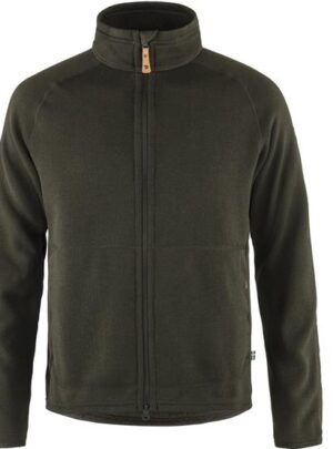 Fjällräven Ãvik Fleece Zip Sweater Mens, Deep Forest